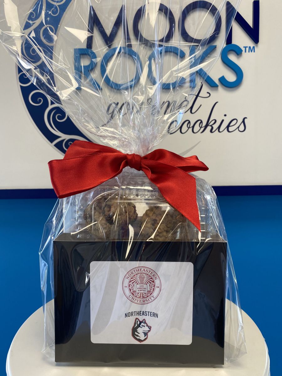 Northeastern Cookie Basket Made By Moonrock Gourmet Food Gift Basket