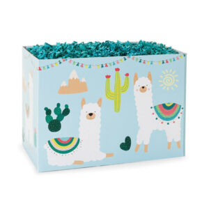 Moon Rock Gourmet Cookies Gift BaSket llama