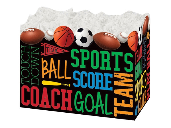 sports fan basket