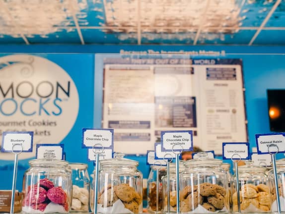 Welcome to our Moon Rocks Gourmet Cookies Store
